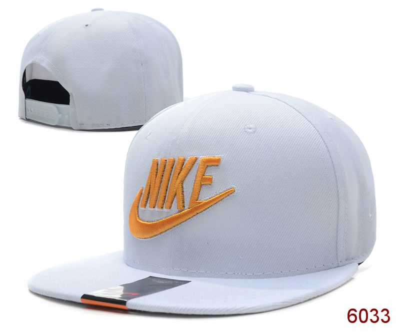 Nike White Snapback Hat SG
